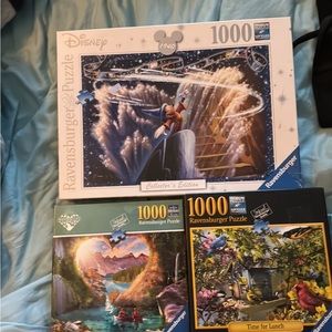 3 Ravensburger Puzzles